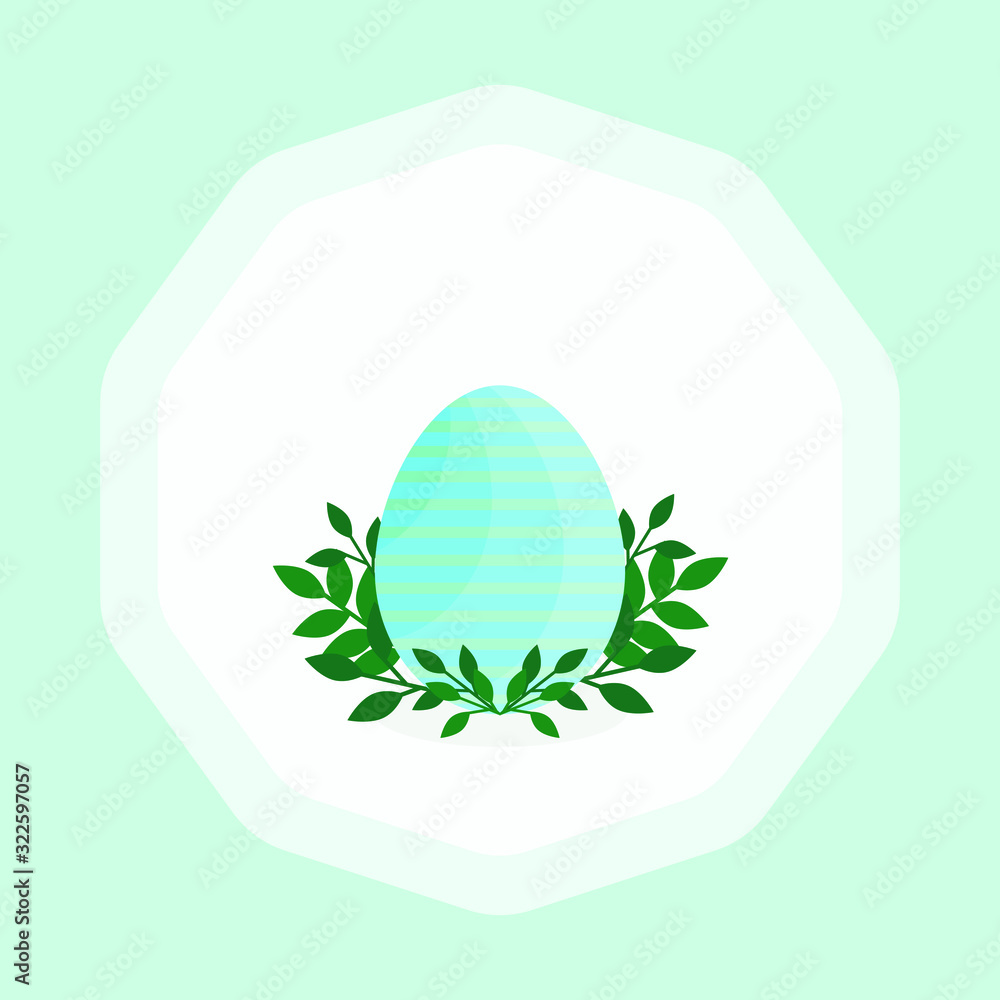 This is Easter egg on background. Cute cartoon illustration. This is Easter egg on background. Cute cartoon illustration.