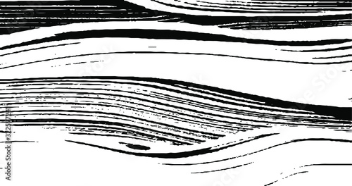 Vector brush sroke texture. Distressed uneven grunge background. Abstract distressed vector illustration. Overlay over any design to create interesting effect and depth. Black isolated on white. EPS10