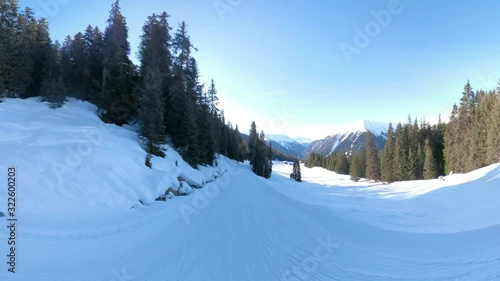 Wallpaper Mural Snowboarding, mountains, winter sport  Torontodigital.ca