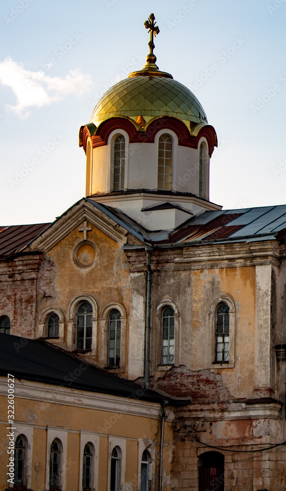 Abkhazia is an ancient monastery with unique beauty architecture