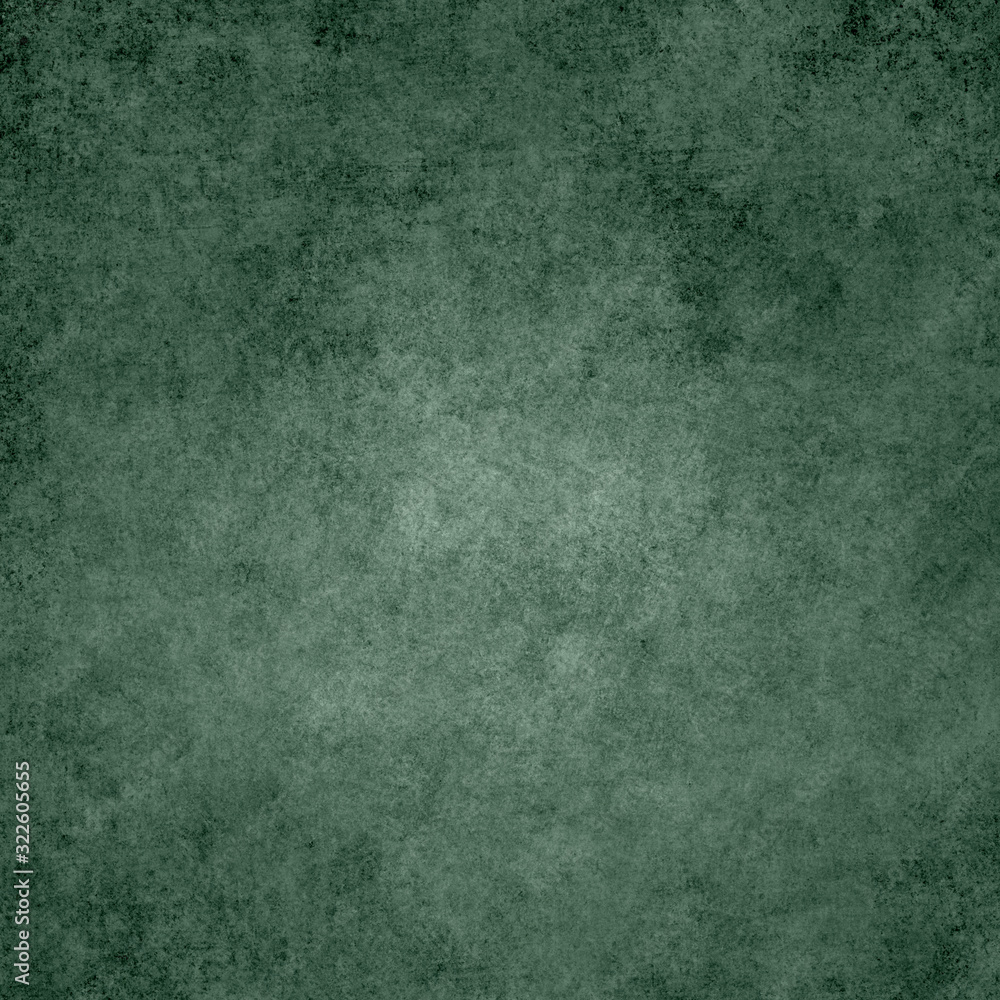 Fototapeta premium Green designed grunge texture. Vintage background with space for text or image