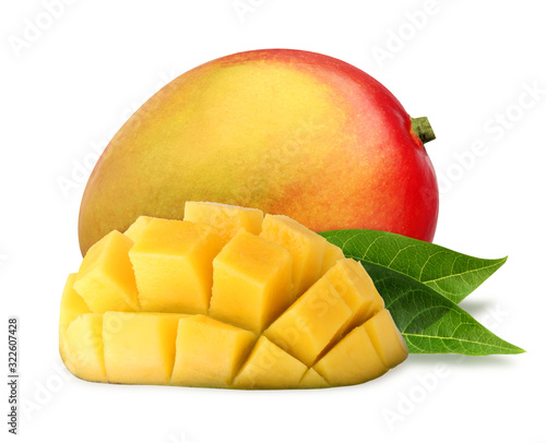 mango isolated on a white background