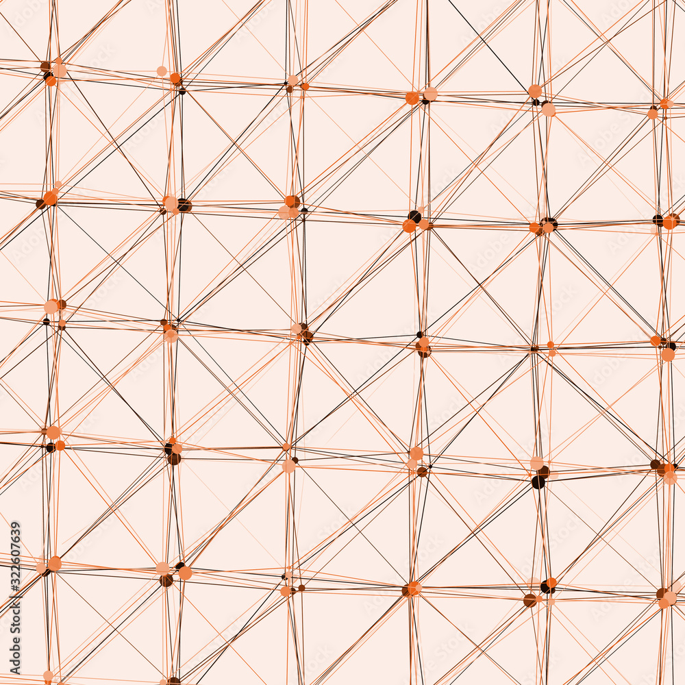 Abstract Low Polygon Mesh Generative Art background illustration Abstract Low Polygon Mesh Generative Art background illustration