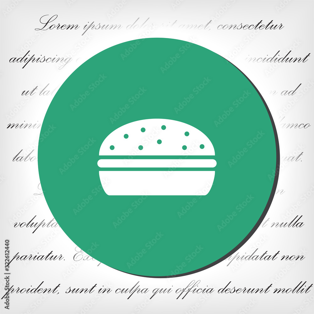 Burgeicon, burgevector vector icon , lorem ipsum Flat design Burgeicon, burgevector vector icon , lorem ipsum Flat design