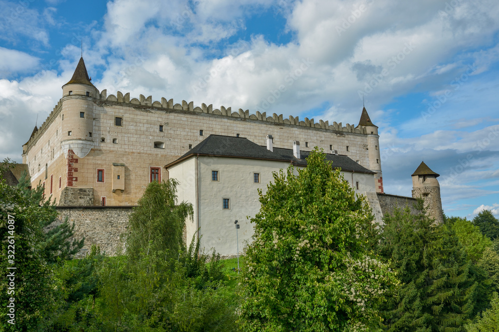 Zvolen Castle, medieval castle located on a hill near the center of Zvolen