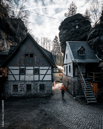 Wanderung von Rathewalde nach Wehlen Sächsische Schweiz  photo