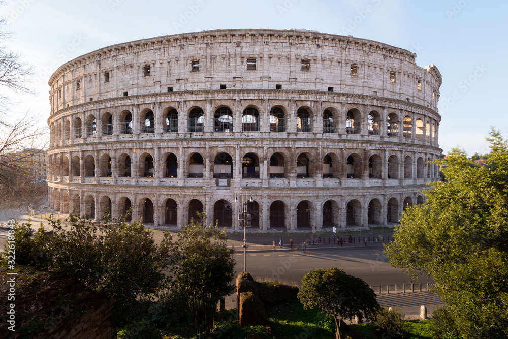 Coliseum arena in Rome, Italy