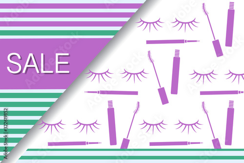 Cosmetics, makeup Sale Shopping Purchase Discount