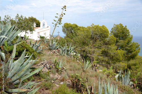 Ermita de la Trinitat near Sitges in Catalonia, Spain