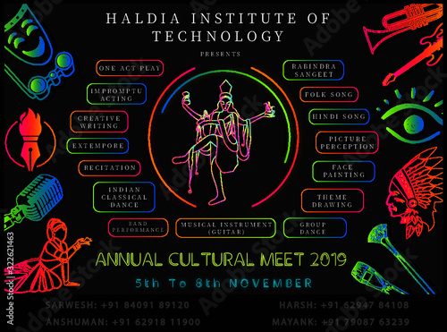 Cultural Event Poster (Nataraj)