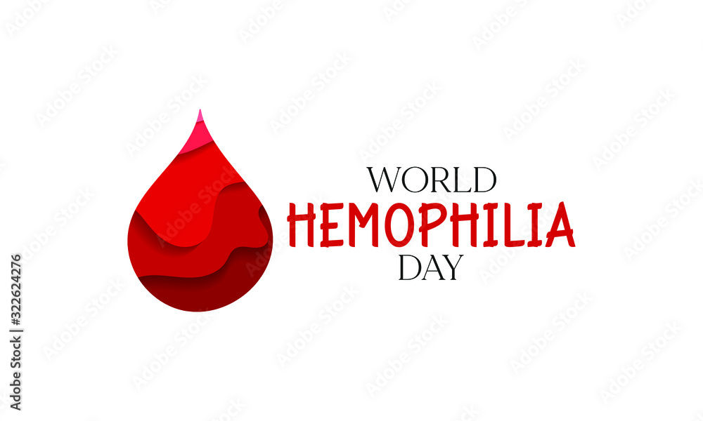 Vector illustration on the theme of World Hemophilia Day observed on April 17th. Vector illustration on the theme of World Hemophilia Day observed on April 17th.