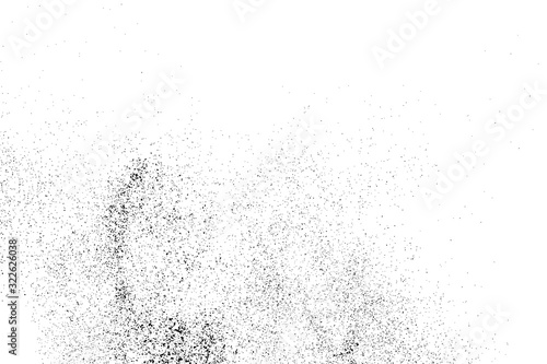 Wallpaper Mural Black Grainy Texture Isolated On White Background. Dust Overlay. Dark Noise Granules. Digitally Generated Image. Vector Design Elements, Illustration, Eps 10. Torontodigital.ca