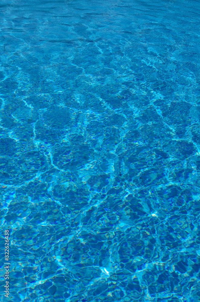 water texture in a swimming pool