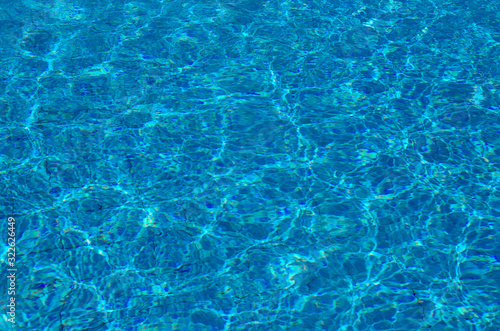 water texture in a swimming pool © iso100production