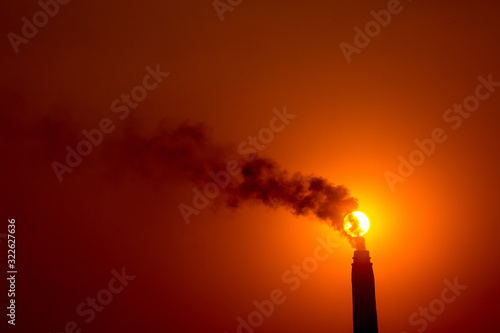 Brick kilns are the leading cause of air pollution in Dhaka city and also Bangladesh. © Onuchcha