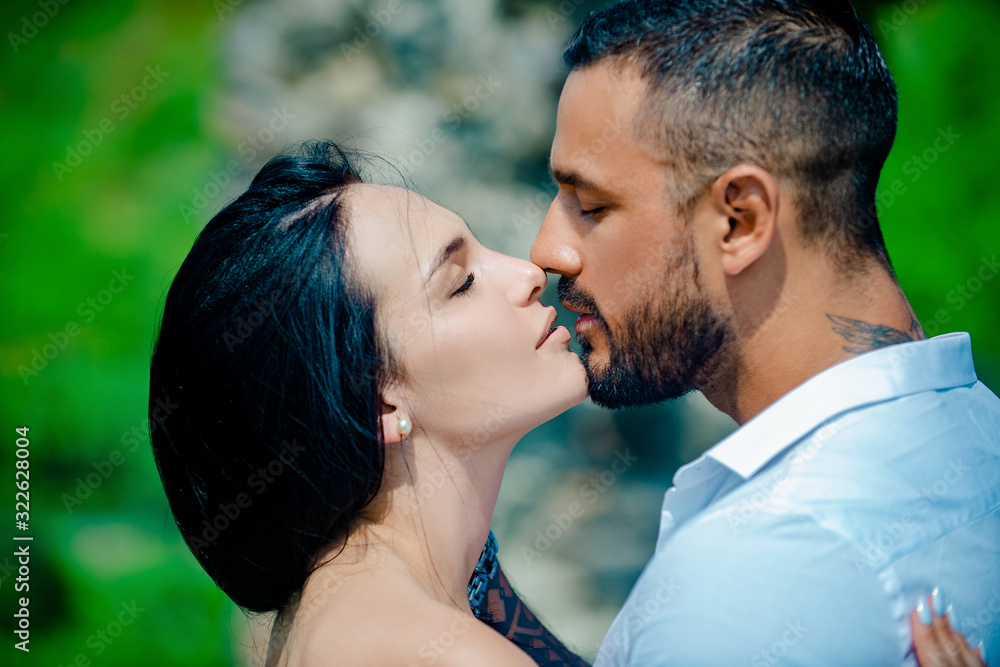 Seduction concept. I love you. Secrets fantasy. Satisfied girlfriend and boyfriend enjoying romantic moment. Sensual foreplay. Seduction concept. I love you. Secrets fantasy. Satisfied girlfriend and boyfriend enjoying romantic moment. Sensual foreplay.