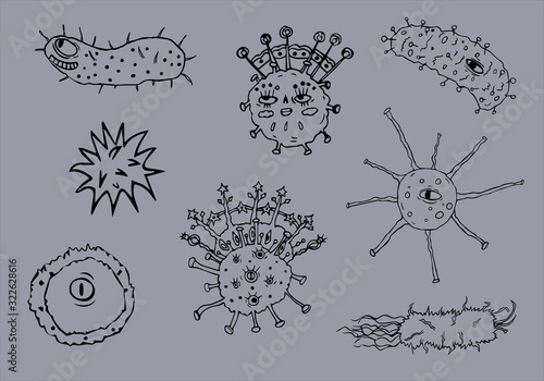 fun viral set for work and medicine