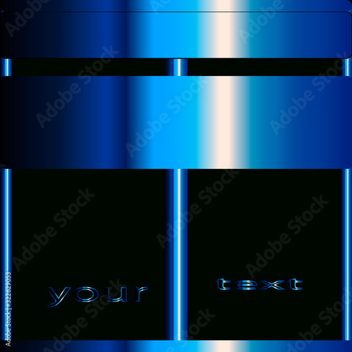 polished from non-ferrous metal, reminiscent of vintage furniture or products for your logo, lettering. for banners, brooches, and so on. vector