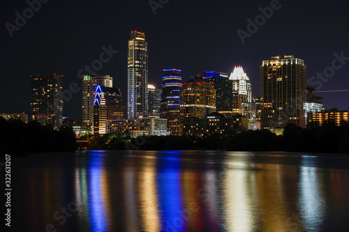 The skyline of Austin, Texas.  © Matthew
