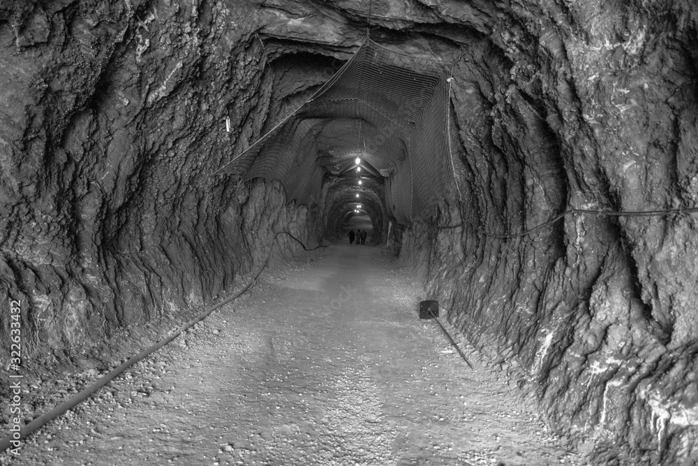 Obraz premium mine tunnel