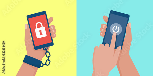 Smartphone addiction and digital detox