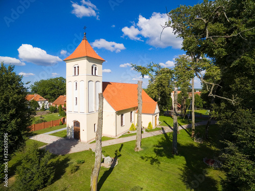 Aerial view of Holy Trinity...