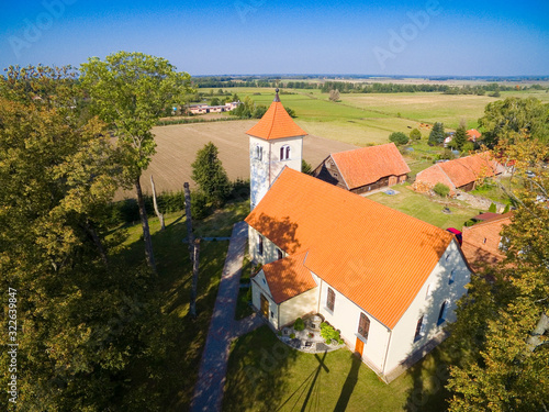 Aerial view of Holy Trinity...