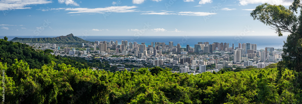 Panorama of Oahu in Hawaii sold for $52 on Adobe