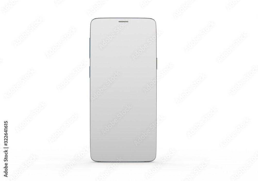 New realistic mobile phone smartphone mockup with blank screen. New realistic mobile phone smartphone mockup with blank screen.