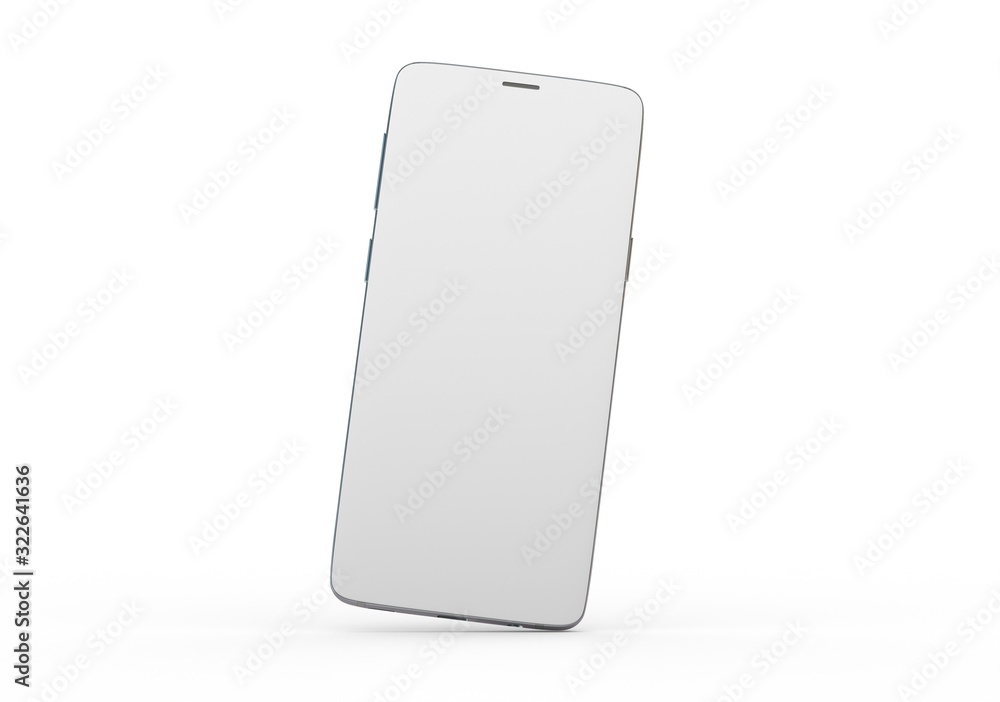 New realistic mobile phone smartphone mockup with blank screen. New realistic mobile phone smartphone mockup with blank screen.