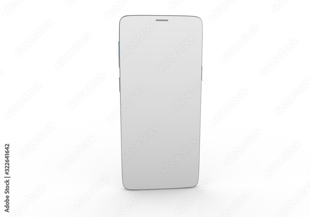 New realistic mobile phone smartphone mockup with blank screen. New realistic mobile phone smartphone mockup with blank screen.