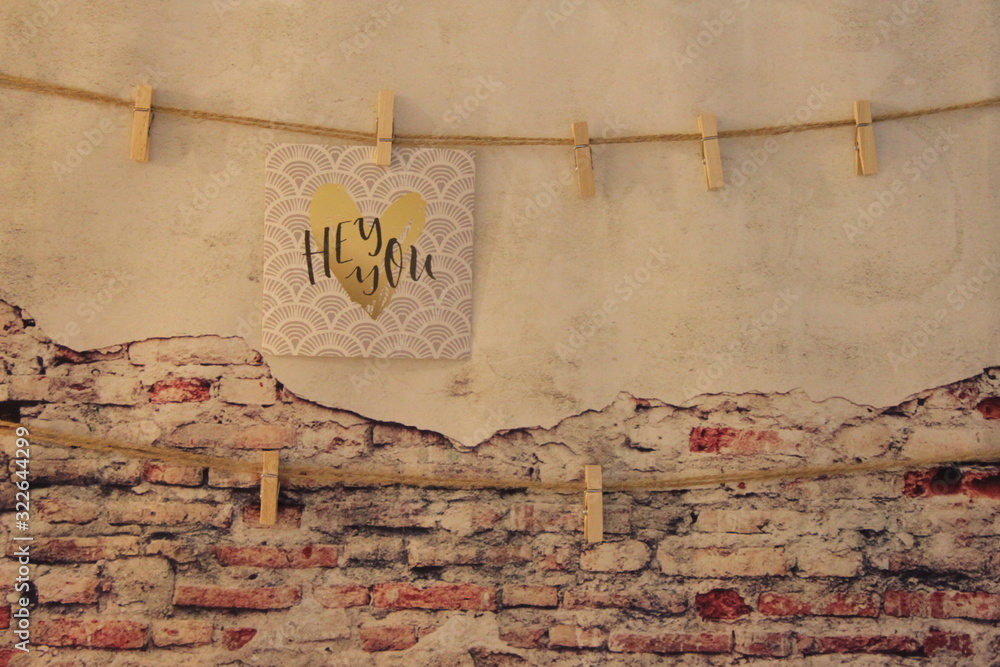 Fototapeta premium love wall