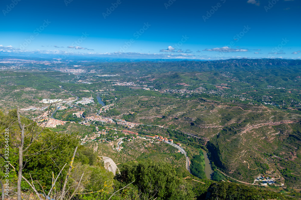 Landscape near Santa Maria de Montserrat