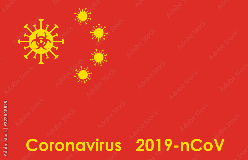 Coronavirus Flag