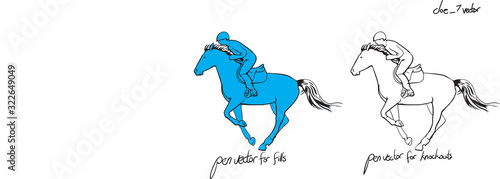 cloe_7_horse setting up to jump