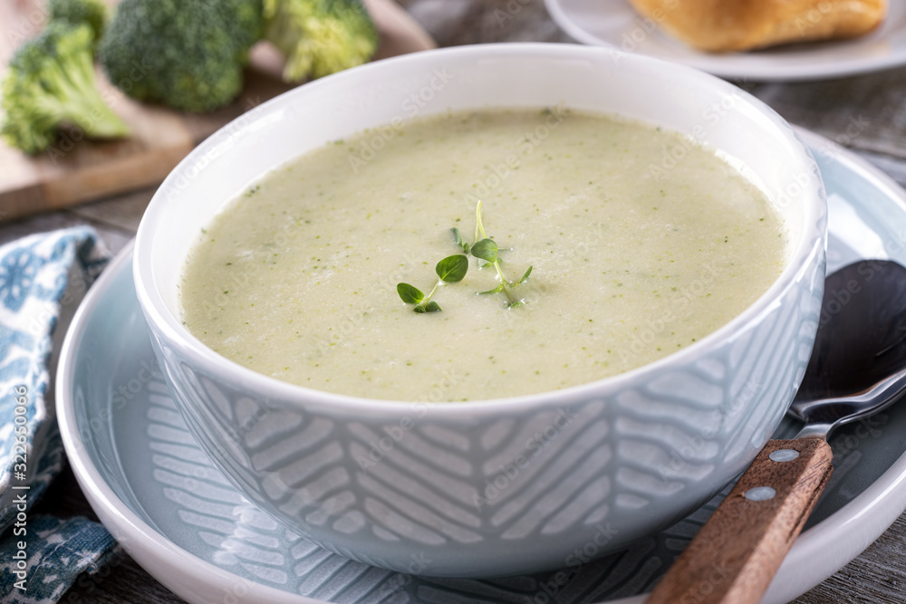 Cream of Broccoli Soup