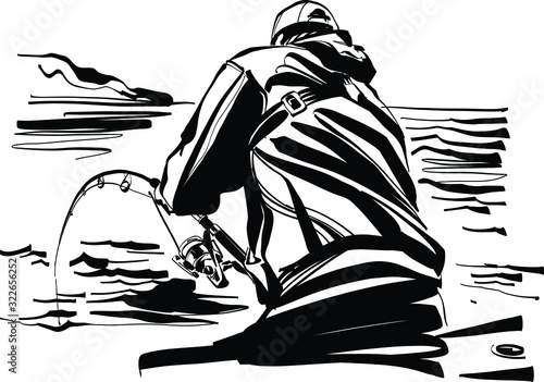 fisherman with fish