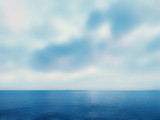 Abstract seascape with blurred panning motion