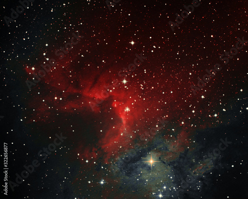 Cave Nebula Caldwell 9 Sh2-155 Cepheus