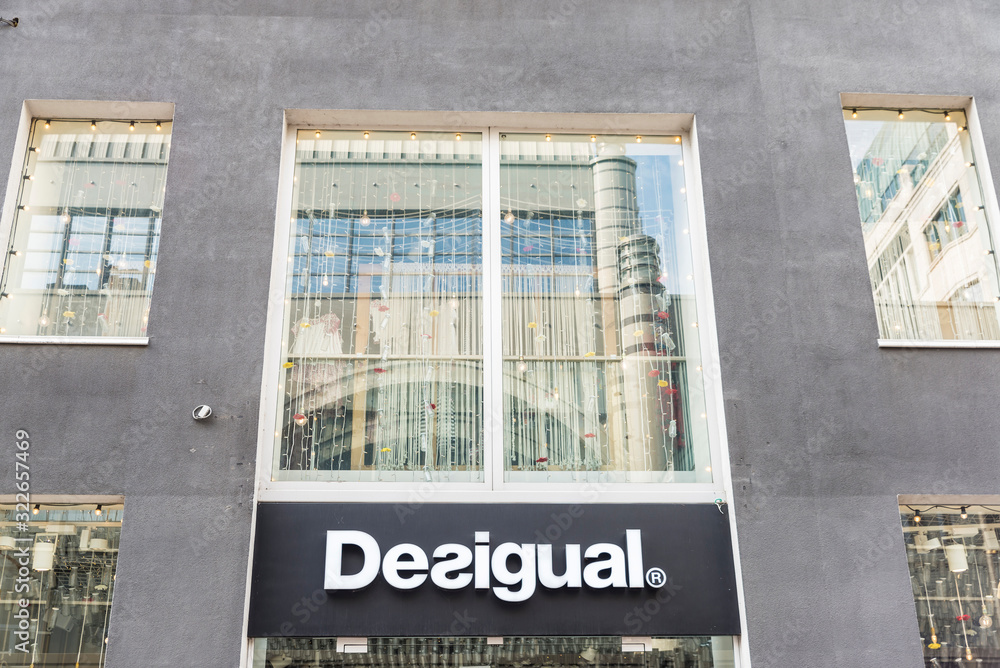 Desigual shop in Brussels, Belgium Stock Photo | Adobe Stock
