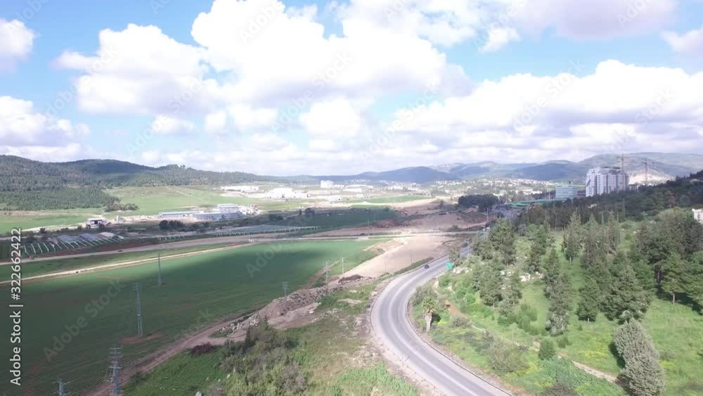 Flying along the road near Beit Shemesh. Israel. DJI-0126-02 Flying along the road near Beit Shemesh. Israel. DJI-0126-02