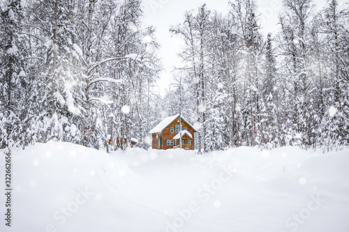 Snowy House © Colin