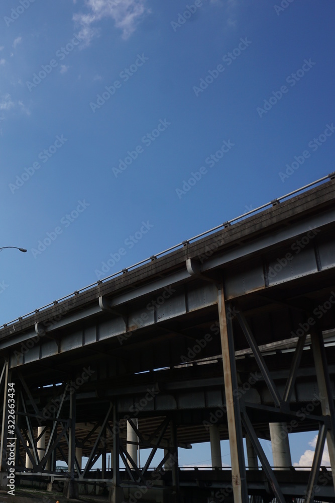 New Orleans City Scapes Bridge