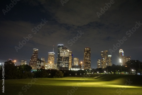 Wallpaper Mural Houston City Scapes Night Torontodigital.ca