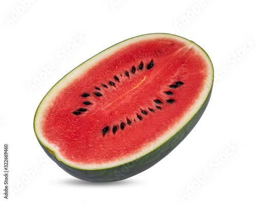 watermelon on white background