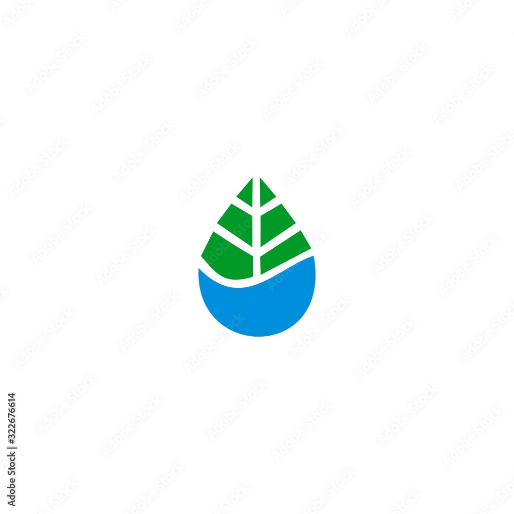 Leaf logo design template vector Leaf logo design template vector