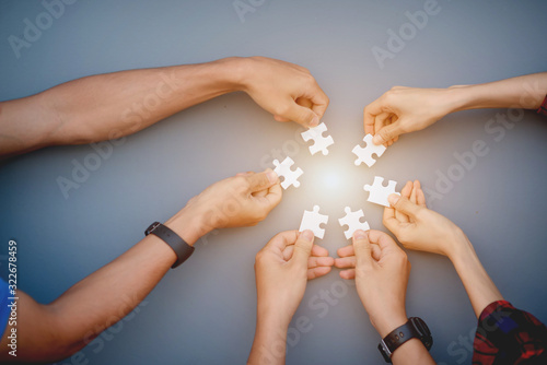 2021 Businessman working together modern financial concepts and business ventures