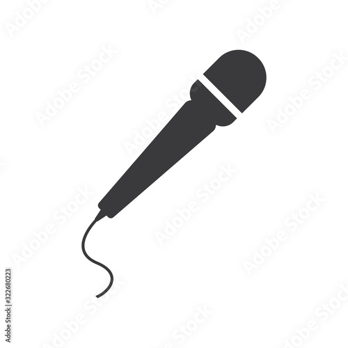 microphone icon vector
