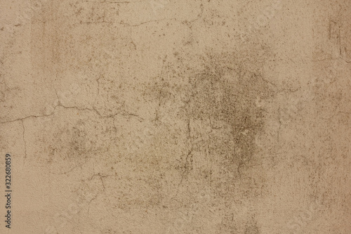 Old wall surface.Brown White Cream concrete wall texture for background