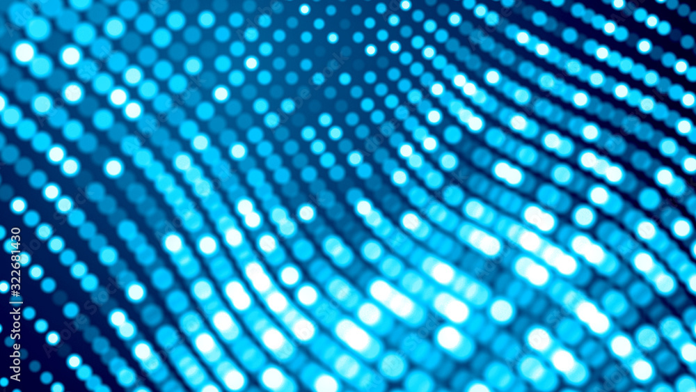 Dot white blue wave light screen gradient texture background. Abstract technology big data digital background. 3d rendering. Dot white blue wave light screen gradient texture background. Abstract technology big data digital background. 3d rendering.